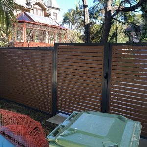 Aluminium Slat Gates 3