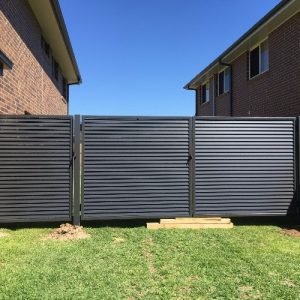 Aluminium Slat Gates 31