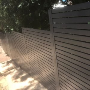 Aluminium Slat Gates 34