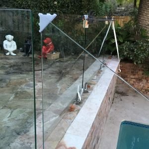 Glass fence 13