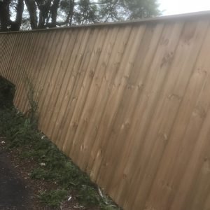 TIMBER PALING FENCE 6